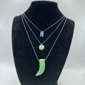Layered Necklace with gemstones Brand New with tags in Gift Box